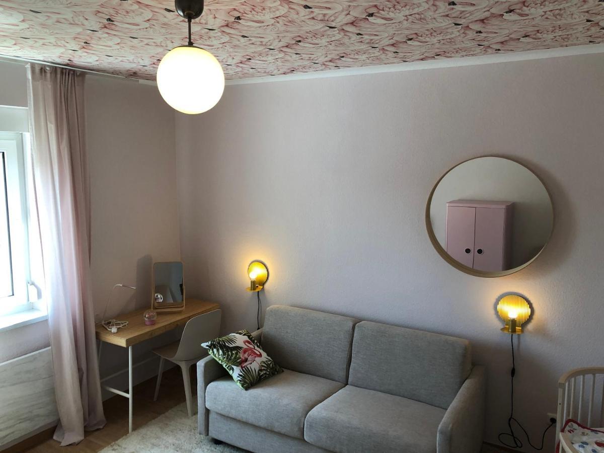Altstadt Naehe 7 Min Fussweg Ueber Alte Maibruecke Zu Pension Mit Balkon & Garten, Ideal For Long Stay, Relocation オクゼンフルト エクステリア 写真